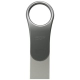Memorie USB Silicon Power Mobile C80 32GB USB 3.0 Type-C Silver