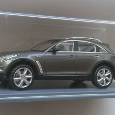 Macheta Infiniti FX50S 2008 gri - NEO Models 1/43