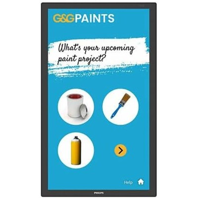 Covoraș antiderapant Philips 24BDL3751T/00 Negru foto