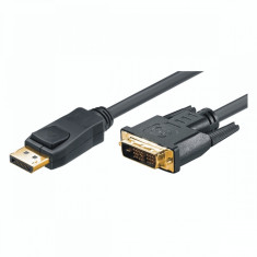 Cablu Mcab DisplayPort - DVI 1m Black foto