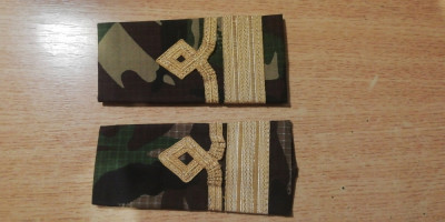 C3 - Grade militare mozaic - locotenent comandor pilot - piesa de colectie! foto