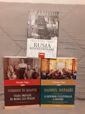 RUSIA REVOLUTIONARA/VORBIND IN SOAPTA/DANSUL NATASEI-ORLANDO FIGES (3 VOL)