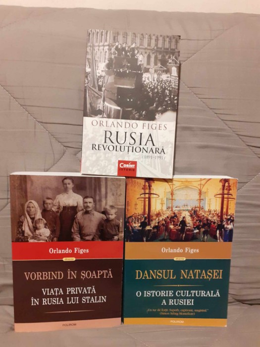 RUSIA REVOLUTIONARA/VORBIND IN SOAPTA/DANSUL NATASEI-ORLANDO FIGES (3 VOL)