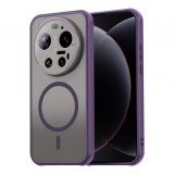 Husa MagSafe pentru Xiaomi 17 Ultra, Techsuit, HaloFrost II, Mov