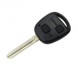 Carcasa cheie Topautochei&reg; pentru Toyota Avensis Corolla Yaris Rav4 Camry,2 butoane, lamela TOY43, Oem