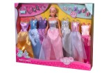 Steffi love set garderoba cu 7 rochii si accesorii