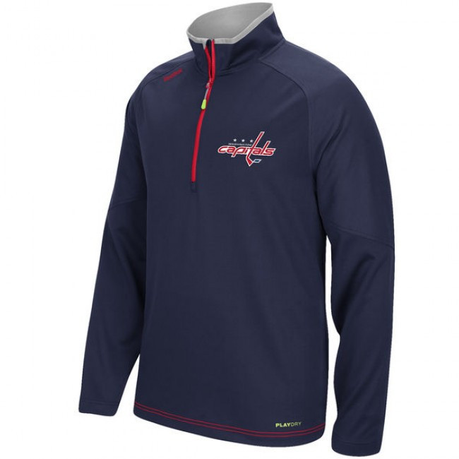 Washington Capitals hanorac de bărbați Center Ice Baselayer 1/4 zip 15 - XL