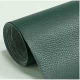 Rola din Piele Ecologica, Culoare Verde Pentru Reconditionare si Retapitare Canapea, Scaun, Interior Auto, Autoadeziv Puternic, Usor de Aplicat Dimens
