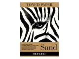 Bloc desen Toned Paper Sand, A3, 120g, 50 file, fara spirala Fabriano