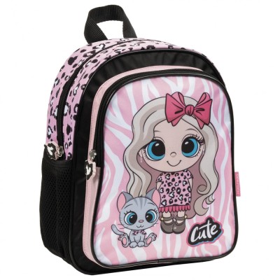 Rucsac copii, Backup, Poliester, 29x23x14 cm, Multicolor, PL11BF10 foto