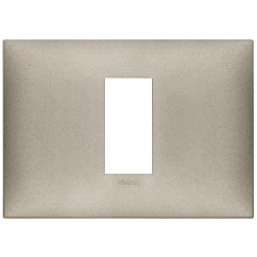 Rama Ornament 1M pt doza de 3M Vimar Neve titaniu mat 09671.23
