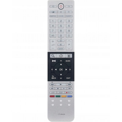 Telecomanda pentru TV Toshiba CT-90429, x-remote, Argint foto