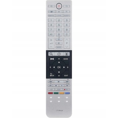 Telecomanda pentru TV Toshiba CT-90429, x-remote, Argint foto