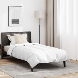 vidaXL Pilotă Altele cu pernă 2 pcs Alb 135 x 220 cm Jos