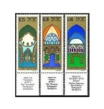Israel 1974 - Sinagogi, serie neuzata cu tabs