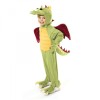 Costum dragon verde KidMania&reg; pentru copii 8-10 ani 128-140 cm