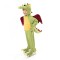 Costum dragon verde KidMania&reg; pentru copii 8-10 ani 128-140 cm