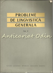 Probleme De Lingvistica Generala - Acad. Al. Graur - Tiraj: 2950 Exemplare foto