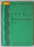 STUDII DE HIDROLOGIE , VOLUMUL XXXVII , 1973