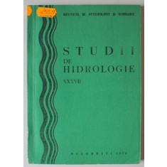 STUDII DE HIDROLOGIE , VOLUMUL XXXVII , 1973