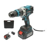 Masina de gaurit si insurubat cu percutie 21V, 2x4Ah, 65Nm, brushless