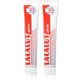 Lacalut Aktiv pastă de dinți impotriva paradontozei 2x75 ml