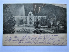 Carte Postala veche, Romania: Sinaia 1900 - Hotel Caraiman foto