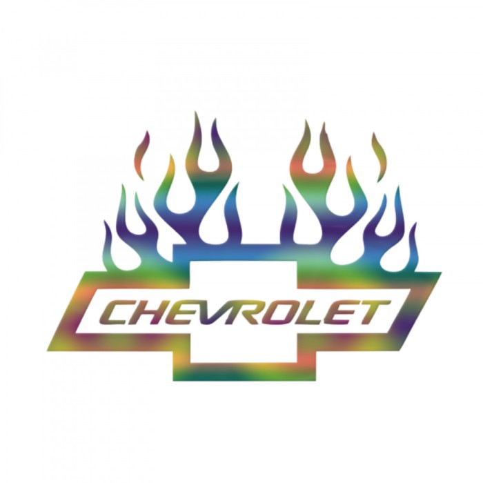 Sticker Chevrolet Fire Spring , Autocolant Dinamic si Rezistent pentru Masina