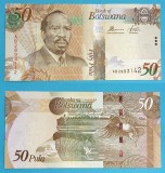 Botswana 50 Pula 2012 &#039;Fondatorul Botswanei&#039; UNC serie: AB2893142 p#32
