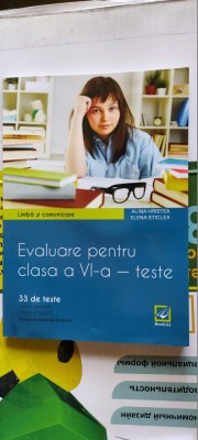 LIMBA SI COMUNICARE EVALUARE PENTRU CLASA A VI A TESTE HRISTEA foto