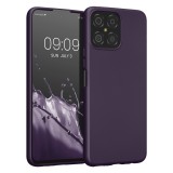 Husa Kwmobile pentru Honor X8, Silicon, Mov, 59329.115, Carcasa