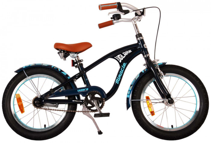 Bicicleta pentru baieti Volare Miracle Cruiser, 16 inch, culoare albastru mat/ne PB Cod:21686