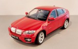 Macheta BMW X6 E71 2009 rosu SUV - Welly NEX 1/24, 1:43