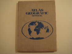 Atlas geografic general - autor colectiv Editura Didactica si Pedagogica 1974 foto