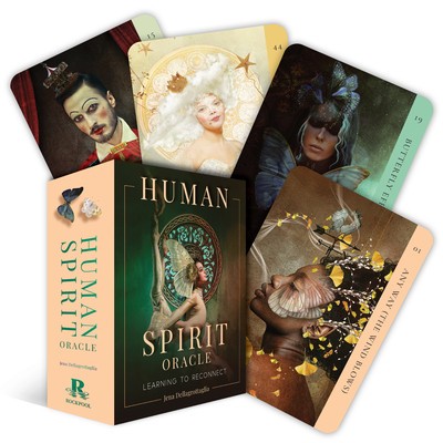 Human Spirit Oracle: Learning to Reconnect (44 Gilded Cards with 128 Full-Color Guidebook) foto