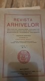 Revista Arhivelor Vol I Nr. 1-3, 1924-1926