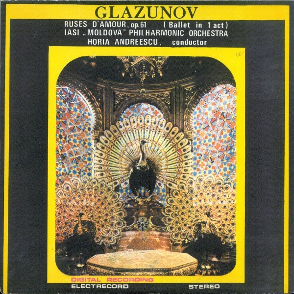Disc vinil, LP. RUSES D&#039;AMOUR OP.61 (BALET IN 1 ACT)-GLAZUNOV-264284