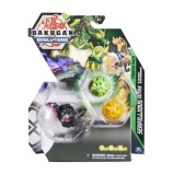 Set figurine Bakugan S4 Evolutions, Pachet Starter - Serpillious Ultra Negru, Colossus, Neo Dragonoid