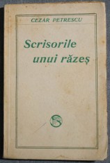 Cezar Petrescu - Scrisorile unui raze? (edi?ie princeps) foto