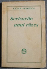 Cezar Petrescu - Scrisorile unui raze? (edi?ie princeps) foto