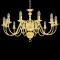 Candelabru, auriu, 12 becuri E14 - 3