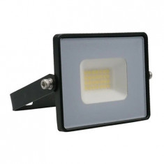 Proiector LED V-tac, 20W, 1620lm, lumina rece, 6400K, IP65, negru