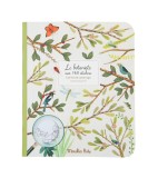 Carte de colorat cu abtibilduri Gradina Moulin Roty