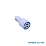 Incarcator auto qualcomm 2xusb 3.1/3.0a 12-24v cod: zd-888 Alta marca Alt model #7