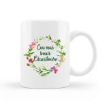 Cana Alba Personalizata Educatoare, 330ml, Ceramica, Cadou Profesoara, Ziua Femeii