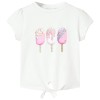Tricou pentru copii, ecru, 92 10699, vidaXL