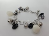 Bratara din argint cu charmuri #2004