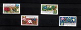 FLU 100 - FLUTURI + FLORA - BERLINUL DE VEST (RFG) - SERIE NESTAMPILATA MNH