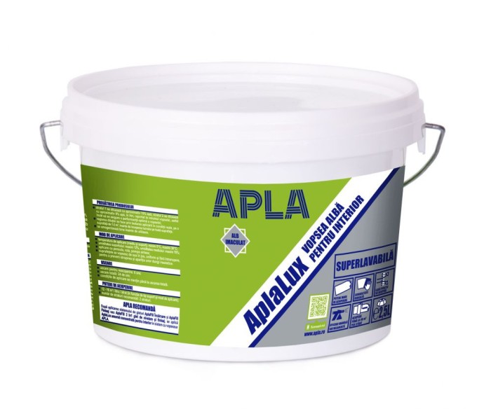Vopsea Aplalux superlavabila pentru interior