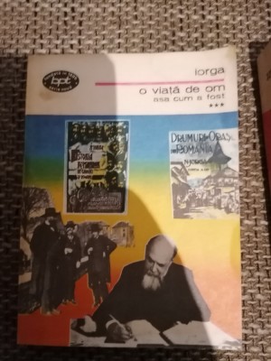 N. Iorga - o viata de om , asa cum a fost Vol 3 foto